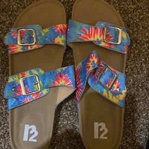 Tie Dye Slides